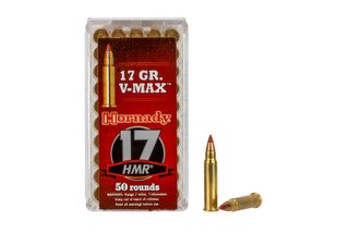 Hornady Varmint Express 17 HMR 17gr V-Max - Box of 50